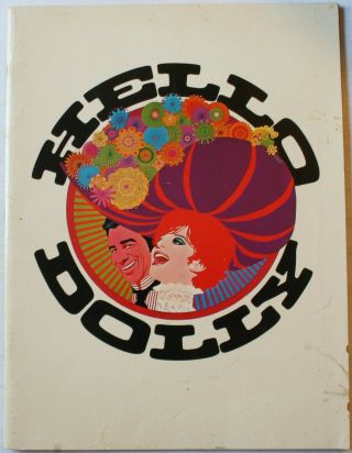 1969 Hello Dolly Movie Souvenir Program Barbara Streisand Walter Mattha