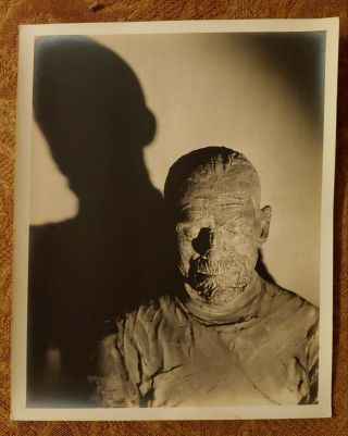 1932 Universal The Mummy Publicity Photo Boris Karloff