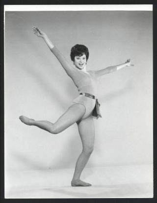 1960 Juliet Prowse Leggy Dancer Vintage Photo G.  I.  Blues Can - Can