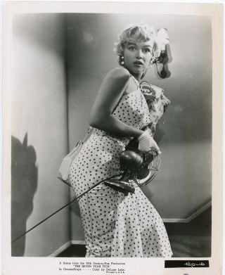Blonde Bombshell Marilyn Monroe in The Seven Year Itch 1955 Photograph 2