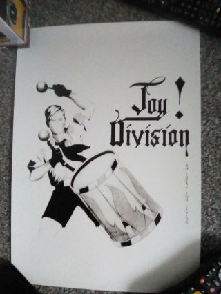 Joy Division Promo A3 Poster