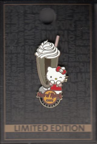 Hard Rock Cafe Pin: Yokohama Hello Kitty Favorite Foods Le200