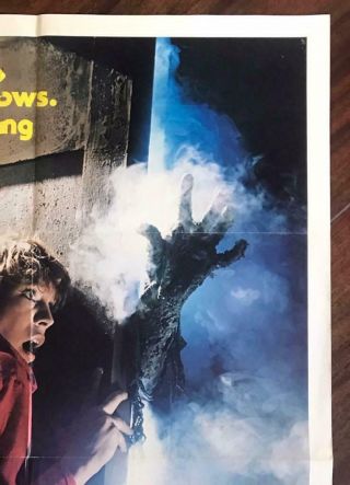 THE FOG Style B Jamie Lee Curtis 1980 1 - Sheet Movie Poster 27 X 41 NM, 3