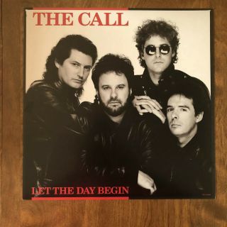 The Call Let The Day Begin Promo Flat 12”x12” Poster Vintage 1989