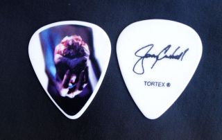 Alice In Chains Guitar Pick Jerry Cantrell Blue Heart In Hand Pick.  2010 Tour.