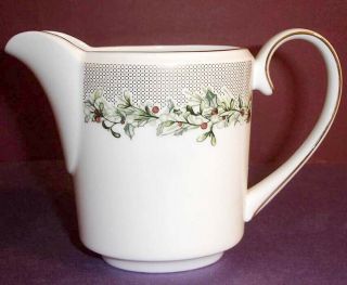 Vera Wang Holly Wreath Creamer Crafted In England By Wedgwood