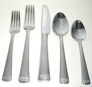 Wedgwood Notting Hill 5 Piece Place Setting Stainless 18/10 Flatware