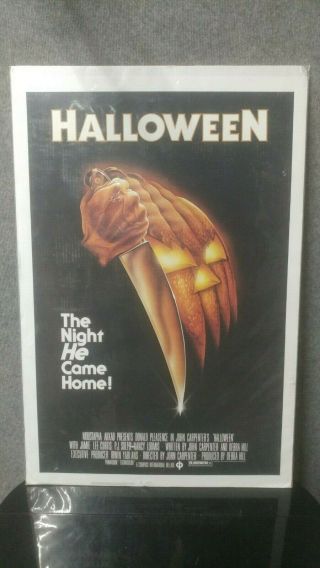 Halloween 1978 1 Sheet Movie Poster 27 " X 40 " John Carpenter Horror Nss