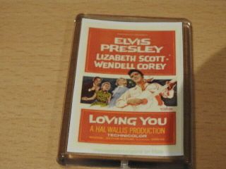Elvis Presley Loving You Film Poster Fridge Magnet