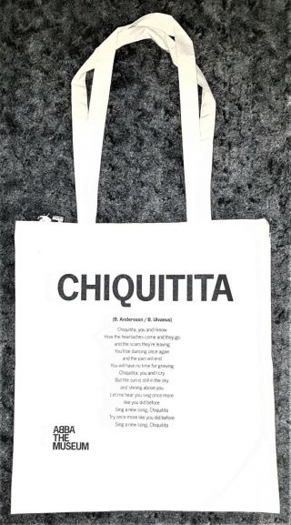 ABBA Chiquitita Tote Bag - Official Merchandise - 3