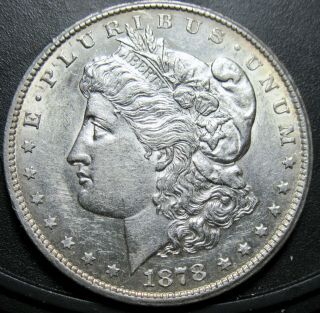 1878 - Cc Morgan Silver Dollar Slider Uncirculated