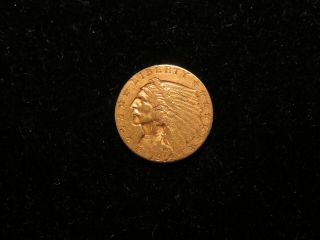 1914 D Us $2 1/2 Gold Indian Quarter Eagle X025