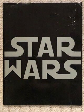 Star Wars 1977 Press Kit Folder W/ Pressbook,  5 Color Lobby Cards