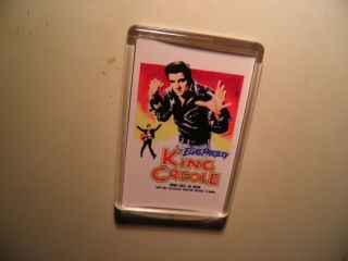 Elvis Presley King Creole Film Poster Fridge Magnet