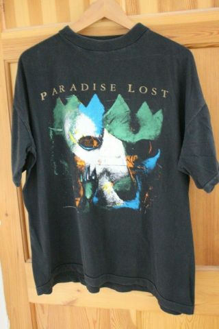 Paradise Lost Shades Of God Official Tour T Shirt 1992 Size Xl