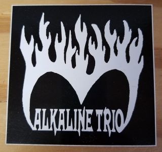 Alkaline Trio Vinyl Sticker - Punk Rock -