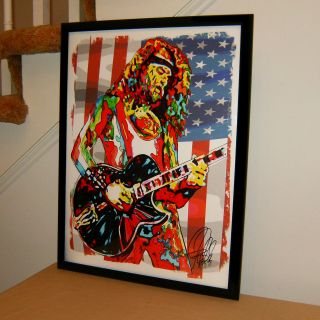Ted Nugent Amboy Dukes Singer Guitar Rock Music Poster Print Wall Art 18x24