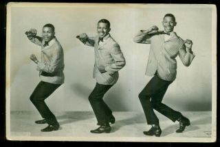 1966 Michigan Soul Trio " The Capitols " Cool Jerk Postcard