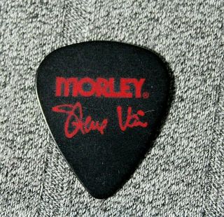 Steve Vai // Concert Tour Guitar Pick // Morley Black/red Whitesnake Alcatrazz