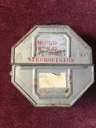 Rare House Of Wax 3d Movie Reels 35mm Stereovision Vincent Price Goldberg Bros