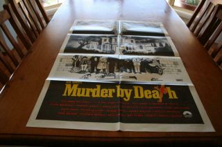 Murder By Death 1976 Australian Rare Orig One Sheet Movie Poster Very Good Cond