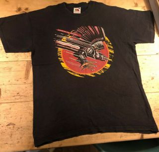 Judas Priest Tour T Shirt Screaming For Vengeance Size L