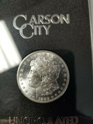 1882 Cc Morgan Silver Dollar - Gsa Hoard - Box,  Holder,  Missing