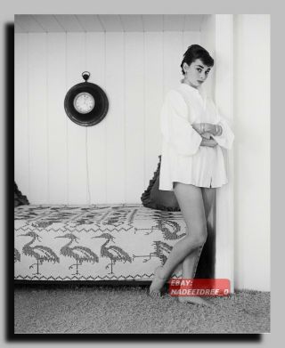 Hv - 0980 Audrey Hepburn Legendary Actress Great Rare Sexy Pin Up 8x10 Photo
