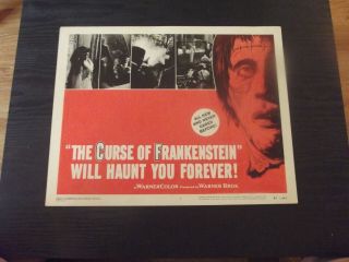 The Curse Of Frankenstein (1957) Lobby Card Set
