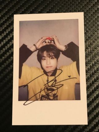 Stray Kids Unveil Hi - Stay Tour Finale Goods Official Han Jisung Printed Polaroid