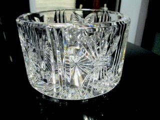 Sparkling Waterford Crystal Millennium " 5 Toasts " Champagne Bottle Coaster