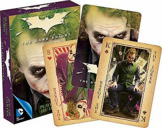 Playing Card - Dc Comics - Dark Knight Joker Heath Ledger Poker Games 52365