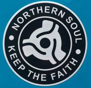 Northern Soul Record Box Sticker - Record Centre Insert