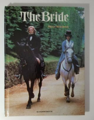 Vintage 1985 The Bride Movie Storybook Hardcover Frankenstein Sting J Beals