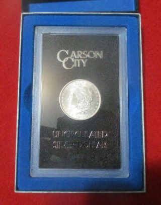 1883 - Cc Uncirculated Gsa Hoard Morgan Silver Dollar.  Carson City Gem Mf - 4042