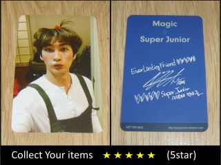 Junior 10th Anniversary Album Part.  2 Magic Eunhyuk Official Photo Card