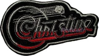 Christine Logo Embroidered Patch Horror Movie 1958 Plymouth Fury Stephen King