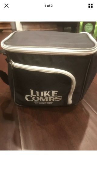 Luke Combs Beer Never Broke My Heart Tour Cooler Bag