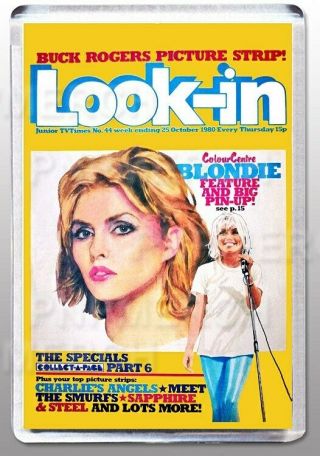Look - In Blondie Debbie Harry Large Fridge Magnet 