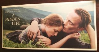 A Hidden Life Terrence Malick Illustrated Booklet - For Your Consideration Rare