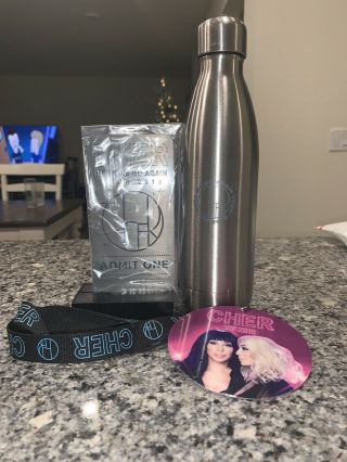 Cher Here We Go Again Tour Vip Gift/swag 2019