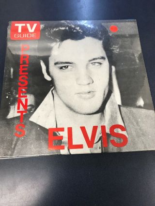 Elvis Presley Lp - Tv Guide Presents - - Hound Dawg Rare