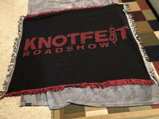 Slipknot Knotfest Roadshow Throw Blanket 5 