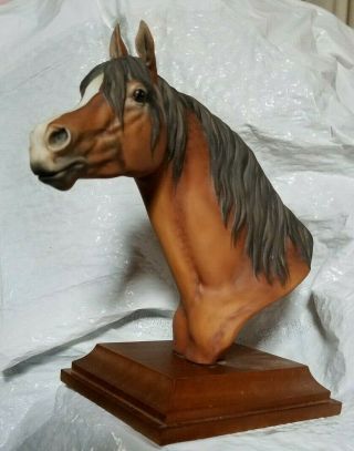 Kaiser Arabian Horse Head Bust Figurine Vintage Gawantka