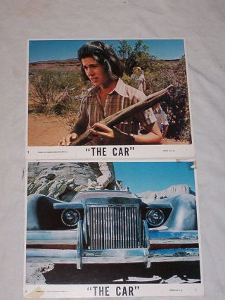 1977 - Set Of 2 - " The Car " Lobby Cards - James Brolin/kathleen Lloyd (pictured)