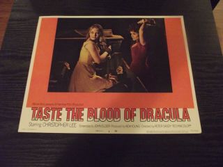 Taste The Blood Of Dracula (1970) U.  S.  11x14 Lobby Card Set Of 8.