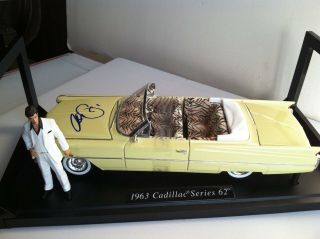 Al Pacino Signed Autograph Scarface Jada 1:18 Cadillac Die Cast Car & Figure