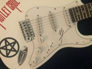 VInce Neil Motley Crue Autographed Signed Guitar w/COA JSA 2