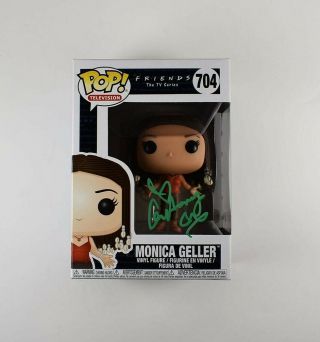 Courtney Cox Friends Autographed Signed Funko Pop Certified Authentic Bas