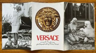 Versace Presents Madonna Rare Promo Pamphlet Poster 1995
